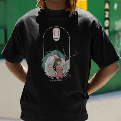 Camiseta Básica Unissex A Viagem de Chihiro Spirited Away