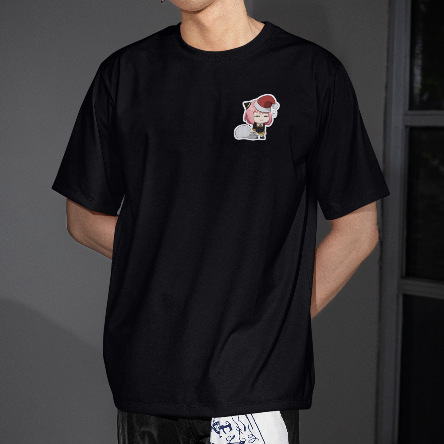 Camiseta Básica Unissex Spy x Family Anya Natal