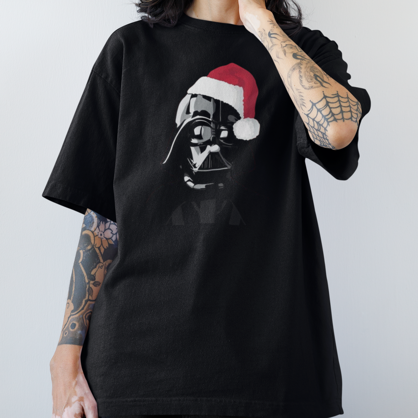 Camiseta Básica Unissex Christmas Star Wars