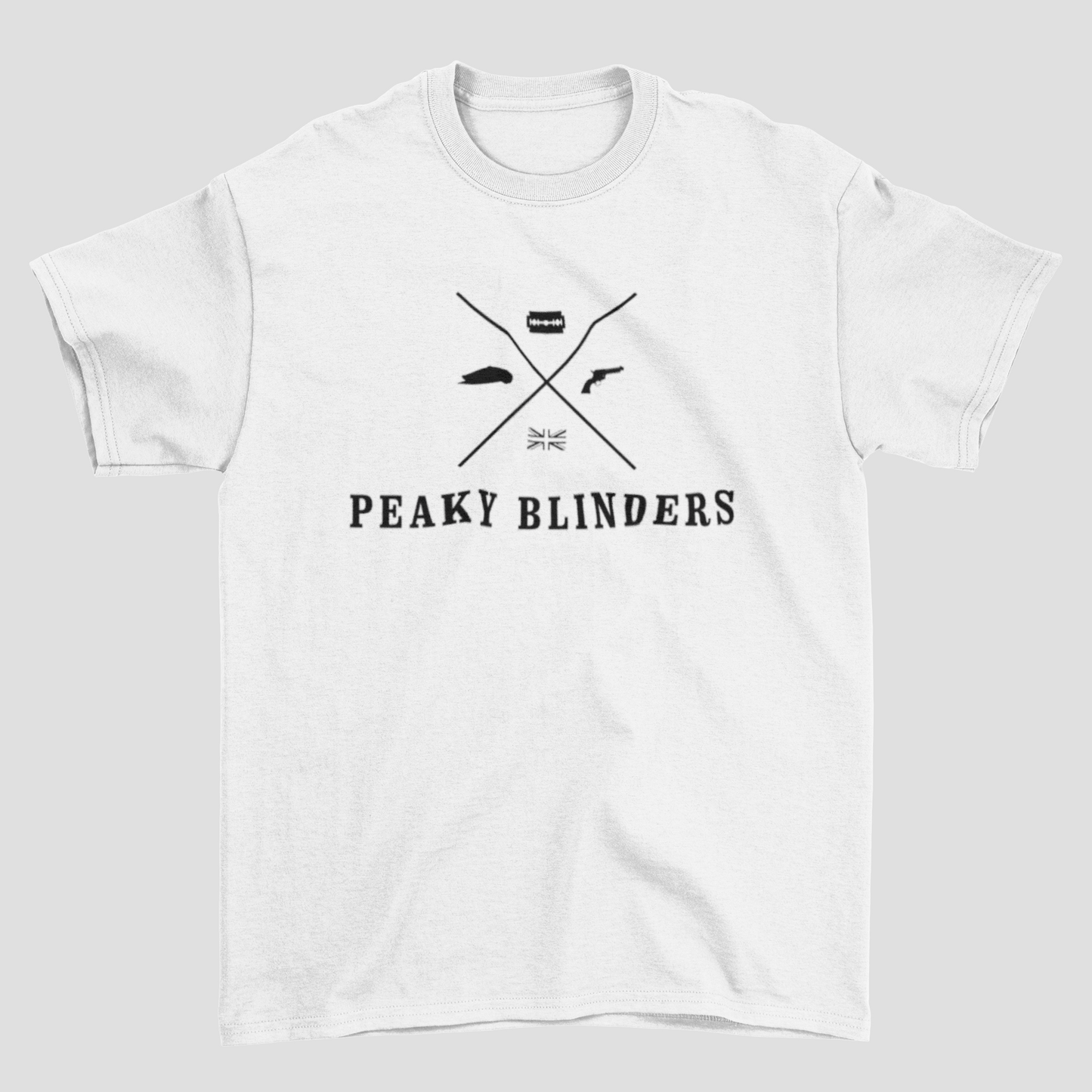Camiseta Básica Unissex Peaky Blinders Icons