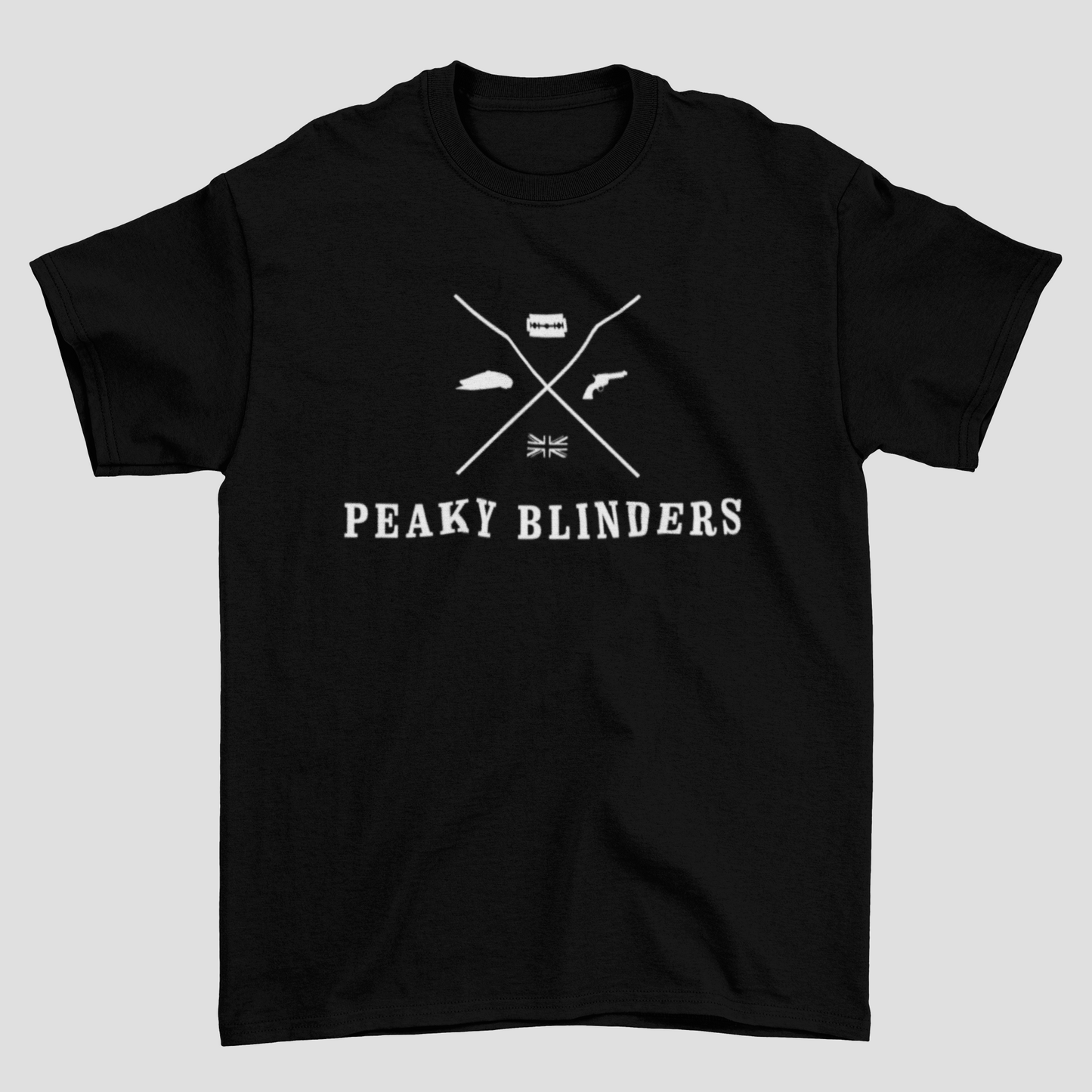 Camiseta Básica Unissex Peaky Blinders Icons