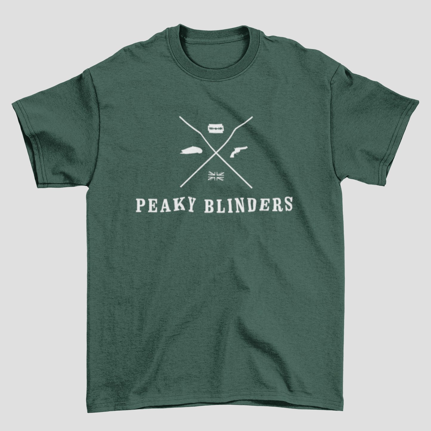Camiseta Básica Unissex Peaky Blinders Icons