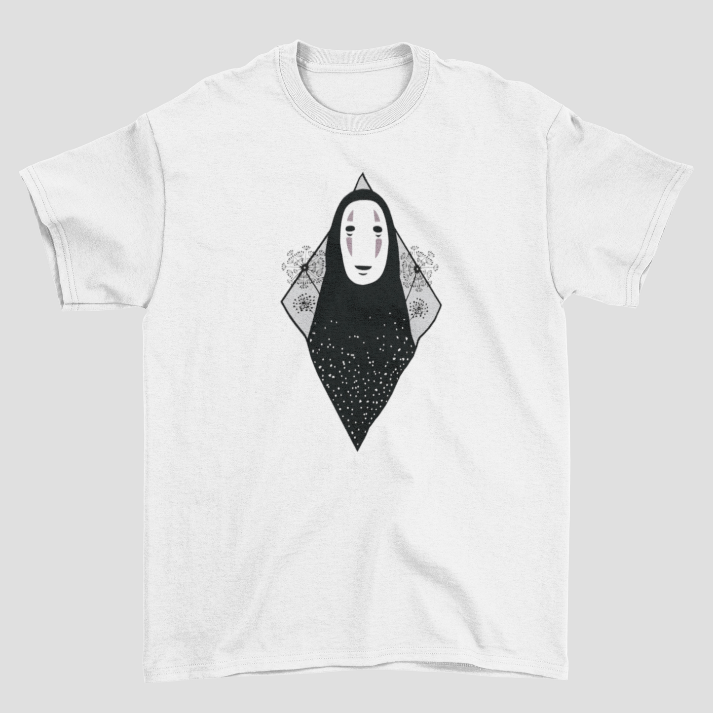 Camiseta Básica Unissex A Viagem de Chihiro Design No-Face