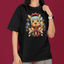 Camiseta Básica Unissex Pokemon Pikachu Natal