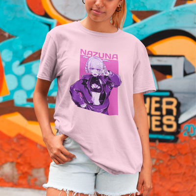 Camiseta Básica Unissex Yofukashi No Uta Nazuna Nanakusa Pokerface