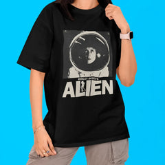 Camiseta Oversized Vintage Alien Movie 1979 Astronauta