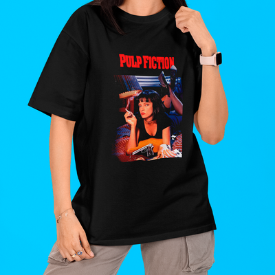 Camiseta Oversized Pulp Fiction Movie