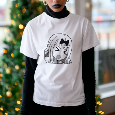 Camiseta Básica Unissex Kaguya-sama Anime Chika