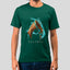 Camiseta Básica Unissex Aquaman Logo Água