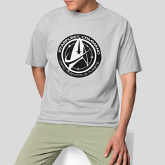 Camiseta Básica Unissex Star Trek Logo Starfleet Command
