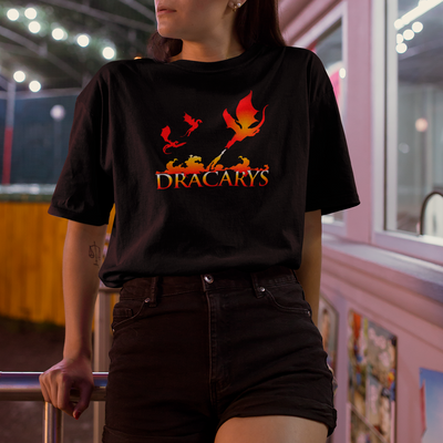 Camiseta Básica Unissex Dracarys Dragoes Game Of Thrones