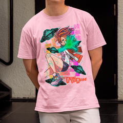 Camiseta Básica Unissex Dandadan Momo Ayase Naves