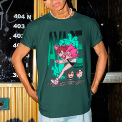 Camiseta Básica Unissex Dandadan Momo Ayase Maos