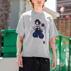 Camiseta Básica Unissex Obanai Demon Slayer