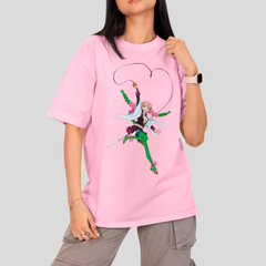Camiseta Básica Unissex Mitsuri Demon Slayer