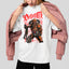 Camiseta Básica Unissex Doom Guy Segurando