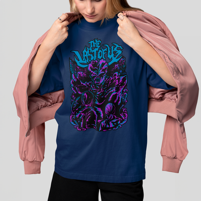 Camiseta Básica Unissex The Last Of Us Ellie Joel Zumbi