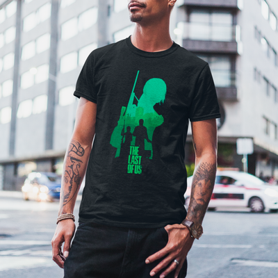 Camiseta Básica Unissex The Last Of Us Silhueta