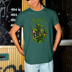 Camiseta Básica Unissex Mortal Kombat Ninja Reptile