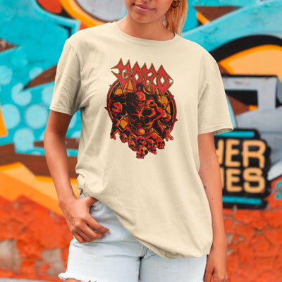 Camiseta Básica Unissex Mortal Kombat Goro