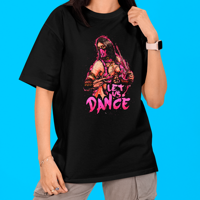 Camiseta Oversized Milena Let's Us Dance Mortal Kombat