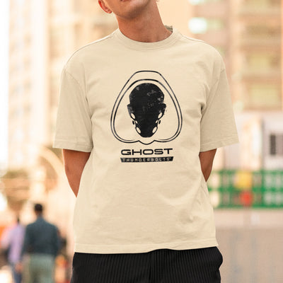 Camiseta Básica Unissex Thunderbolts Logo Ghost