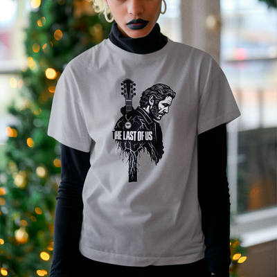 Camiseta Básica Unissex The Last Of Us Joel Violão