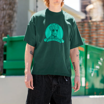 Camiseta Básica Unissex Groot We Trust Guardioes Da Galaxia