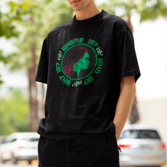 Camiseta Básica Unissex Gamora Where Is Guardioes Da Galaxia