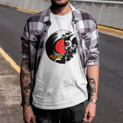 Camiseta Básica Unissex Vinil Star Lord Guardioes Da Galaxia