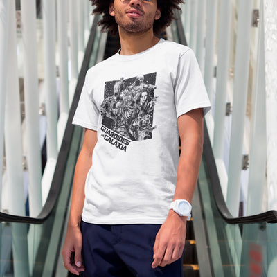 Camiseta Básica Unissex Desenho Personagens Guardioes Da Galaxia