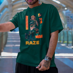 Camiseta Básica Unissex Raze Quadrados Valorant