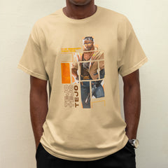 Camiseta Básica Unissex Tejo Quadrados Valorant