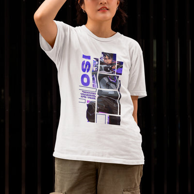 Camiseta Básica Unissex Iso Quadrados Valorant