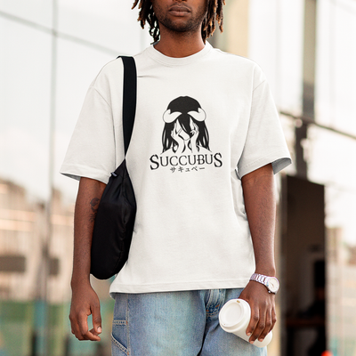 Camiseta Básica Unissex Overlord Albedo Succubus
