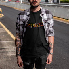 Camiseta Básica Unissex Overlord Logo Dourado