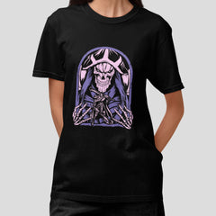 Camiseta Básica Unissex Overlord Ainz Guerreiro e Mago