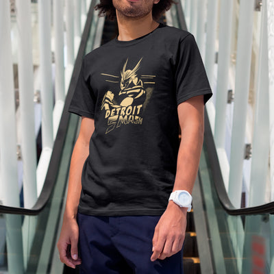 Camiseta Básica Unissex  All Might Detroit Smash Boku No Hero