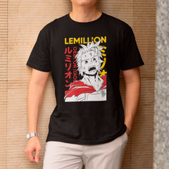 Camiseta Básica Unissex Lemillion Rosto Boku No Hero