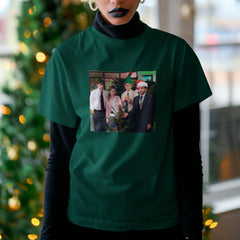 Camiseta Básica Unissex The Office Meme Natal