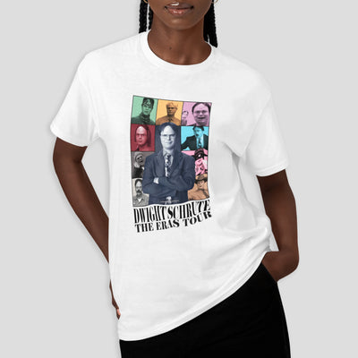 Camiseta Básica Unissex The Office Dwight The Eras Tour