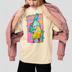 Camiseta Básica Unissex Rebecca Jaqueta David Cyberpunk Edgedruuner