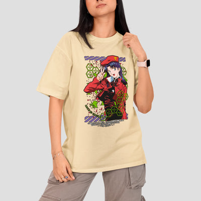 Camiseta Básica Unissex Misat Emergency Evangelion