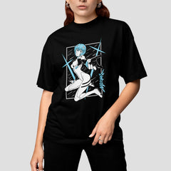 Camiseta Básica Unissex Rei Estrela Evangelion