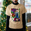Camiseta Básica Unissex Shinji EVA01 Kanji Evangelion