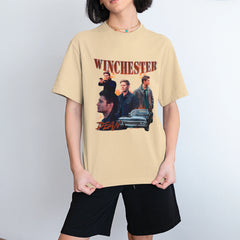 Camiseta Básica Unissex Dean Winchester Impala Supernatural