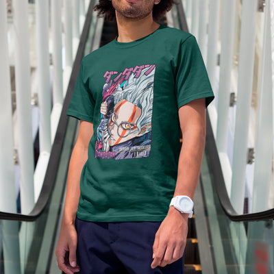 Camiseta Básica Unissex Okarun Revista Dandadan