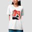 Camiseta Básica Unissex Ranma Saotome Kanji Panda