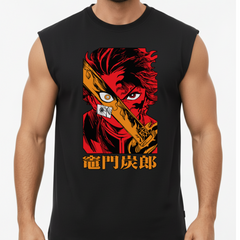 Regata Oversized Tanjiro Espada Kani Demon Slayer