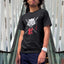 Camiseta Básica Unissex Demon Slayer Inosuke Mascara Kanji